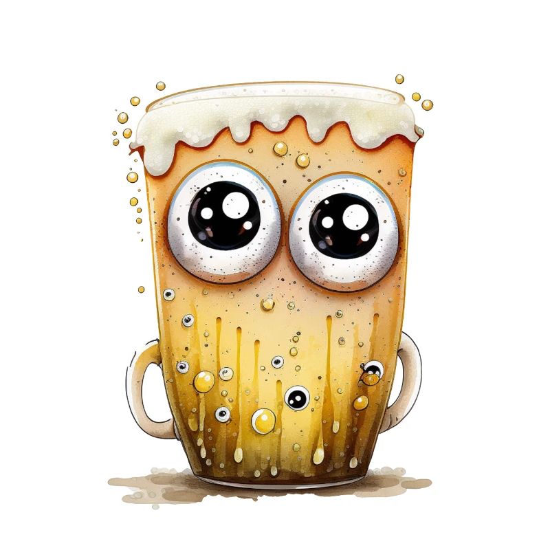 Bierglas Illustration