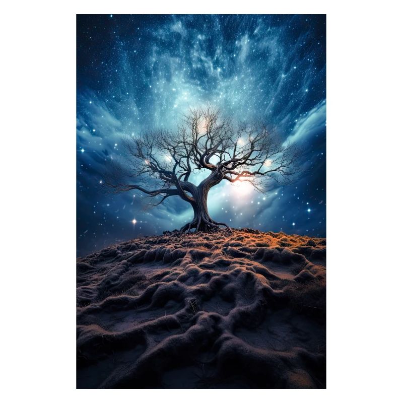 Tree in the moonlight