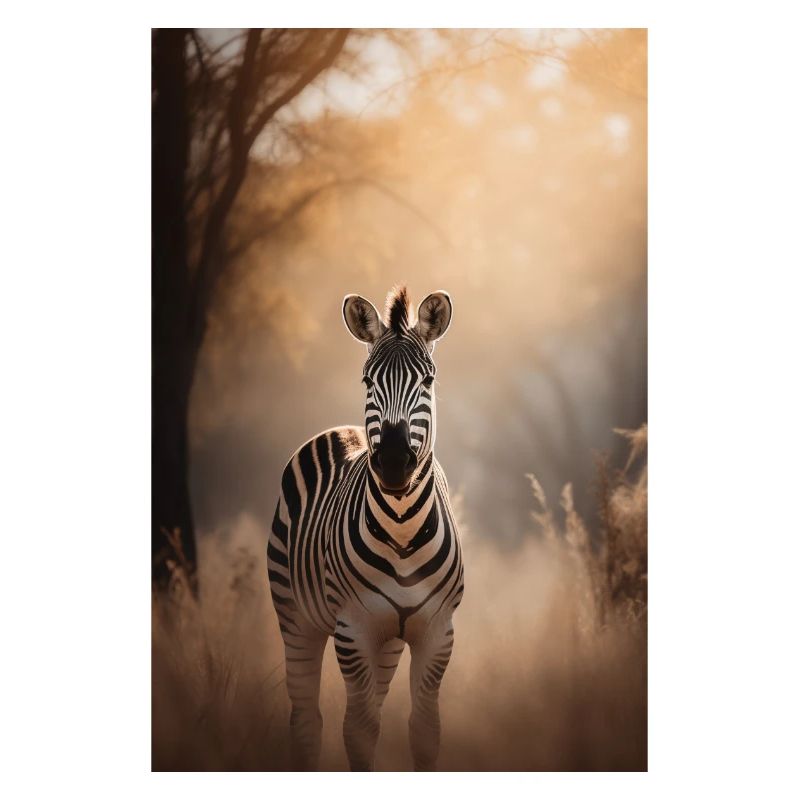 Zebra in der Savanne