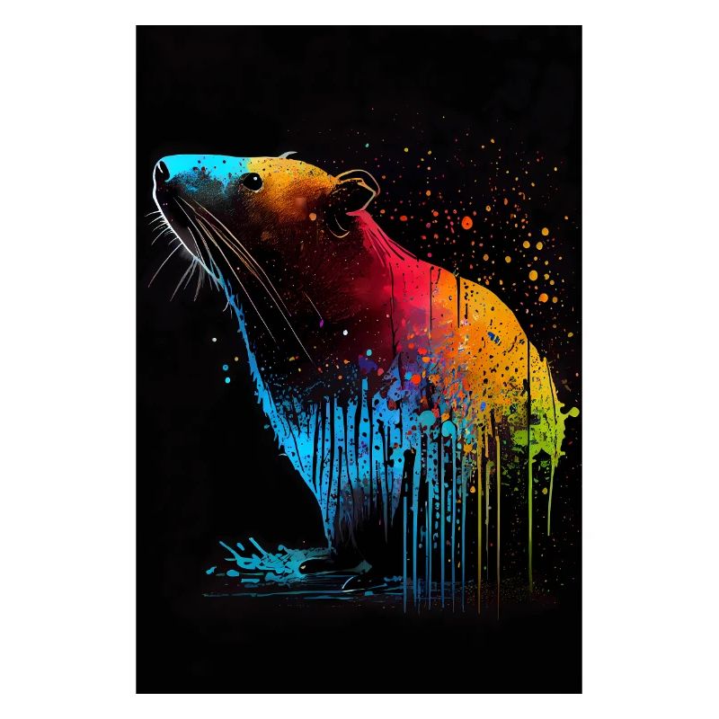 Capybara Coloré