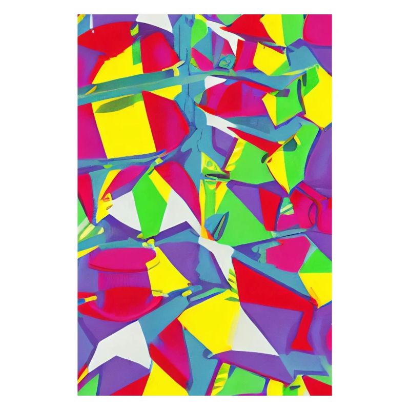 Retro Muster Bunt