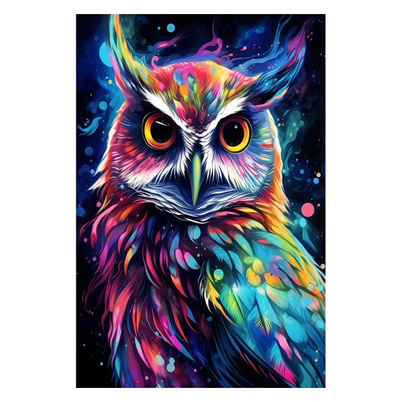 Psychedelic Owl