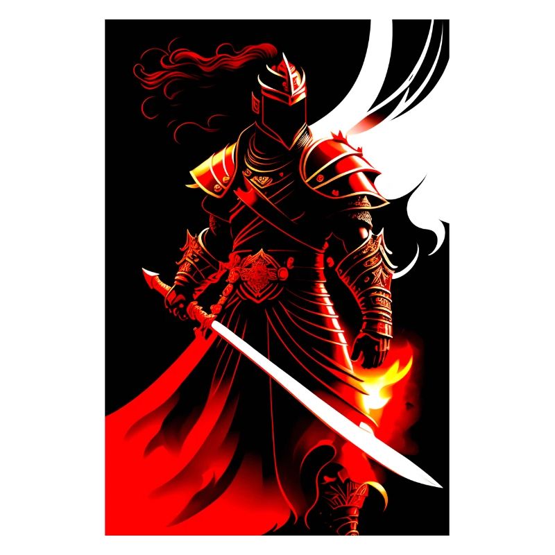 Samurai Warrior Poster