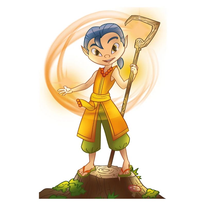 Créatures fantastiques Fée Pixie Forêt Elfe élémentaire