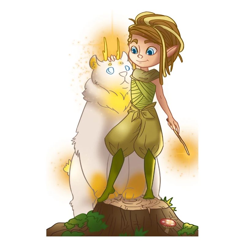 Mythical Fantastic Creatures Female Pixie Elements