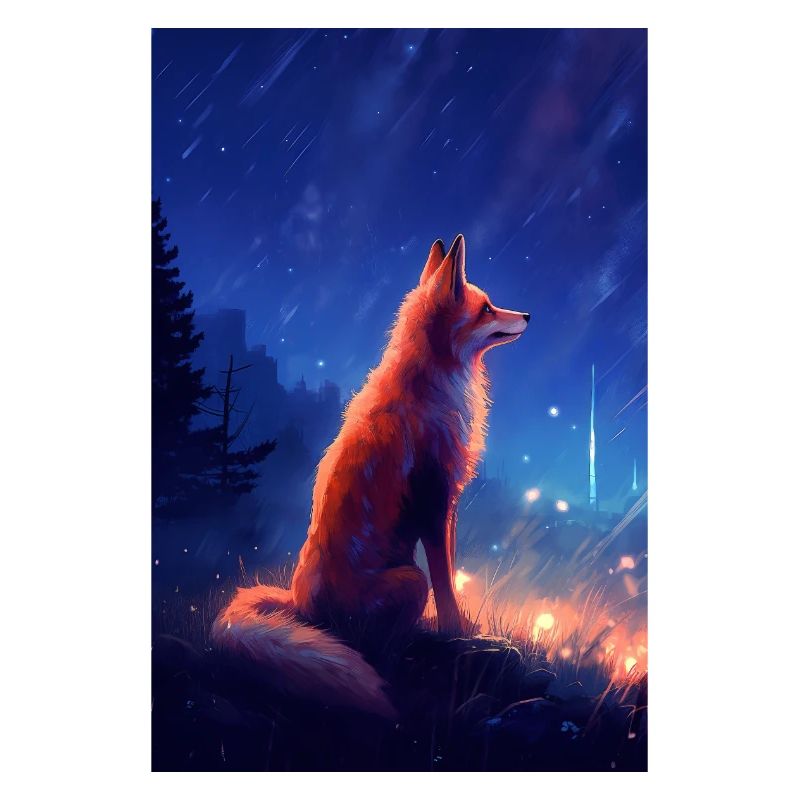 Fuchs im Wald Rotfuchs