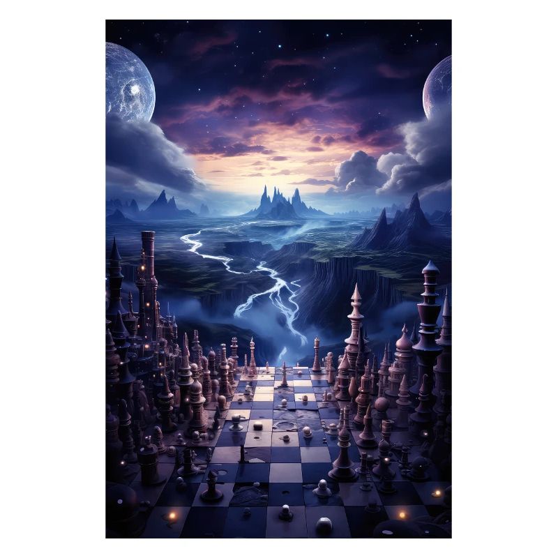 Chess, Universe, Planets, Space