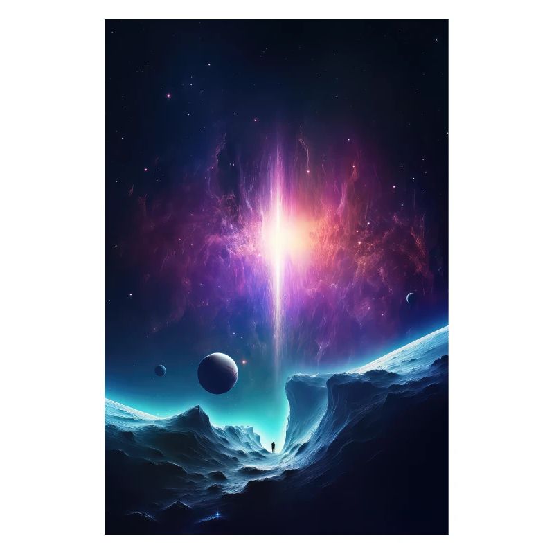 galaxy, space, planets