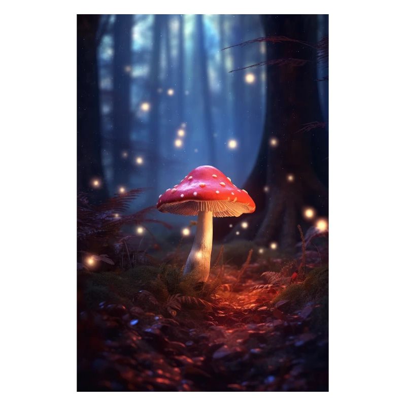 Champignons Champignons Champignon Éclairage