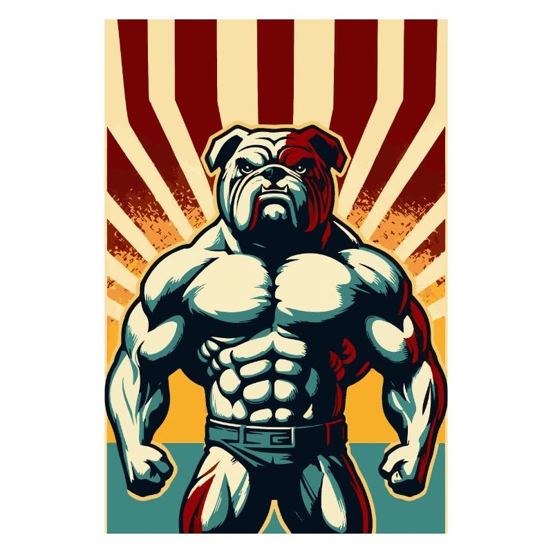 Bulldog muscles