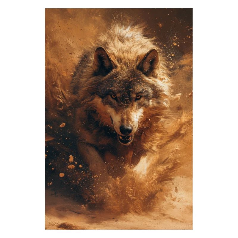 Wolf on the move
