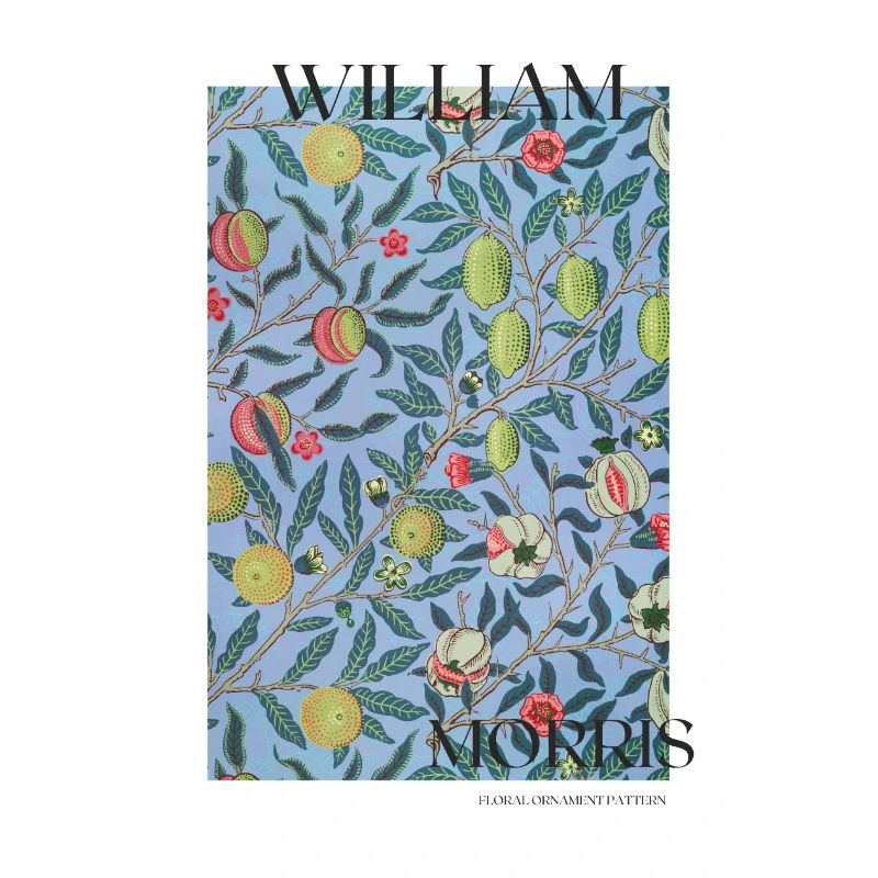 Affiche, impression botanique, impression Art Nouveau, tendance