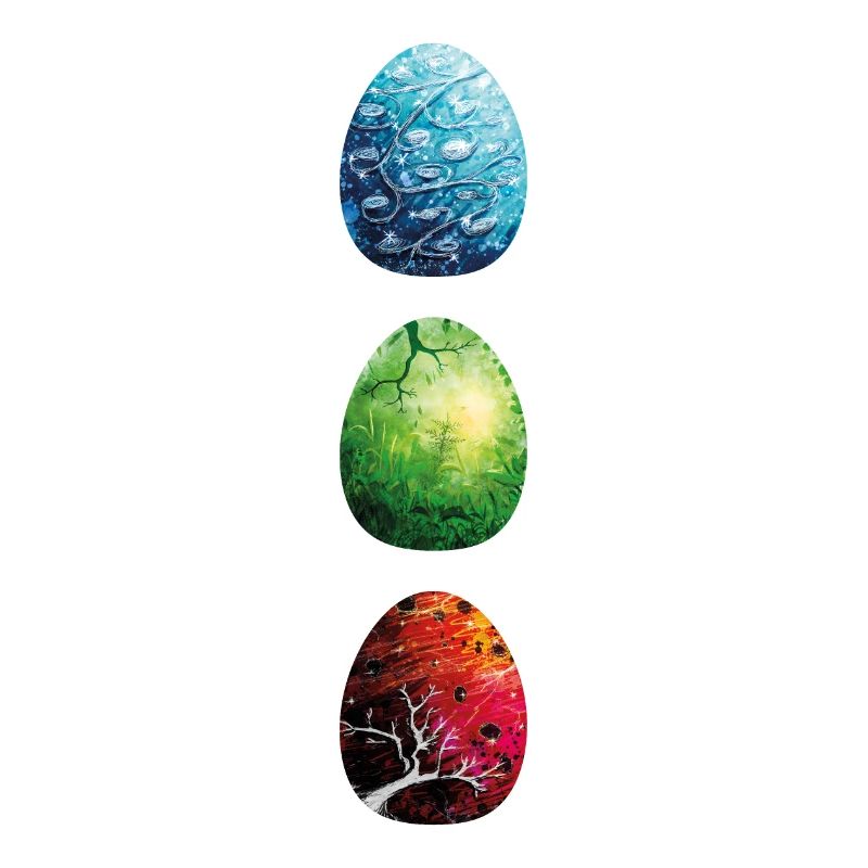 Three Dragon Eggs