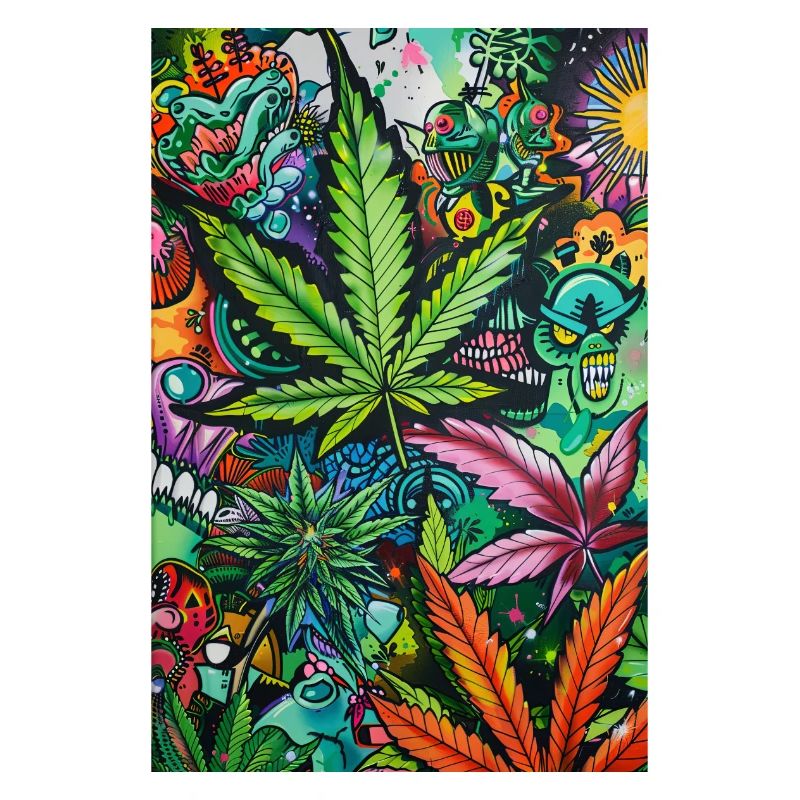 Psychedelic Leaf World