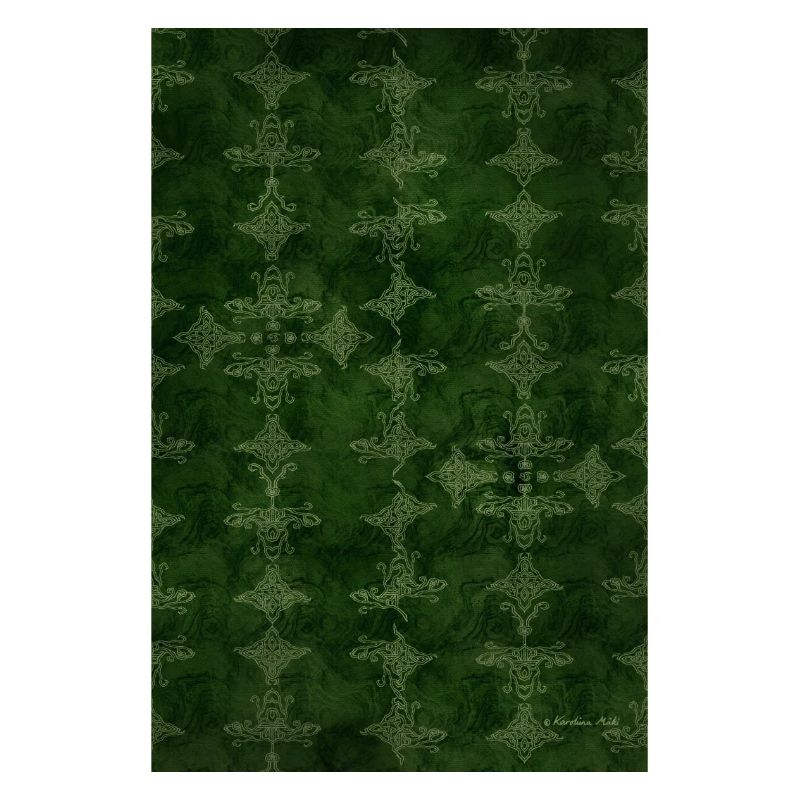 Runic Elk Pattern Nordic Self-drawn