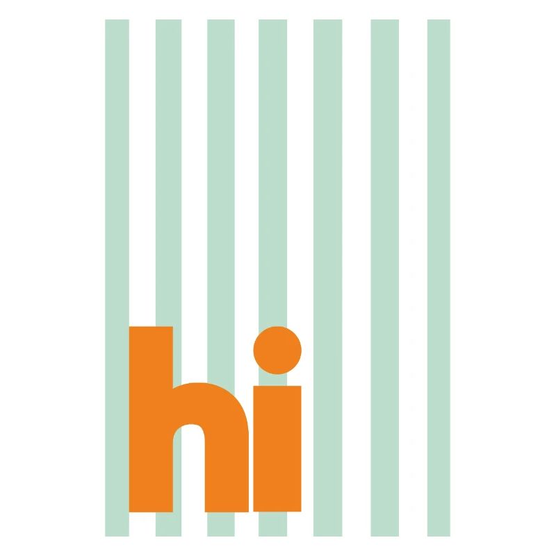 Hi - rayures vertes