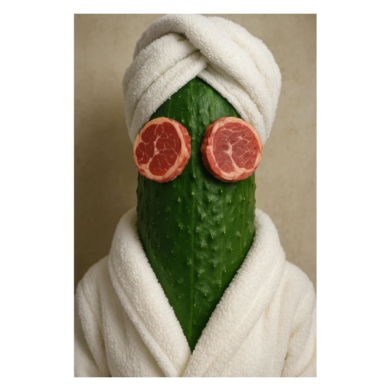 Cucumber Spa Day Gone Wrong