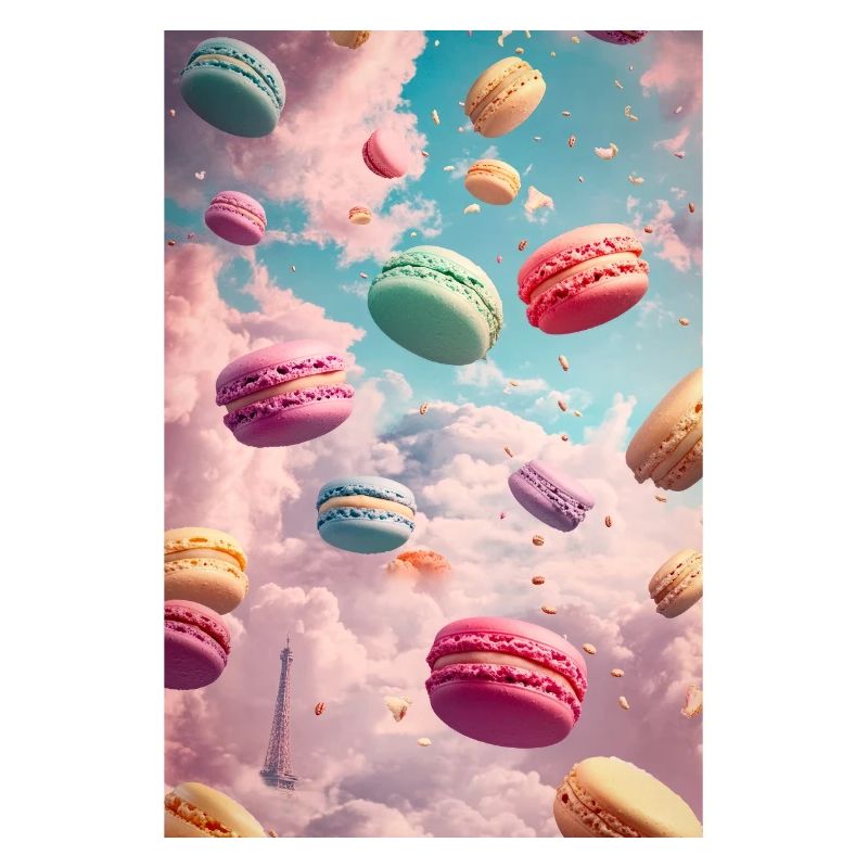 Pariser Macaron-Traumlandschaft