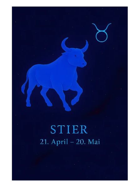 Sternzeichen Stier Design