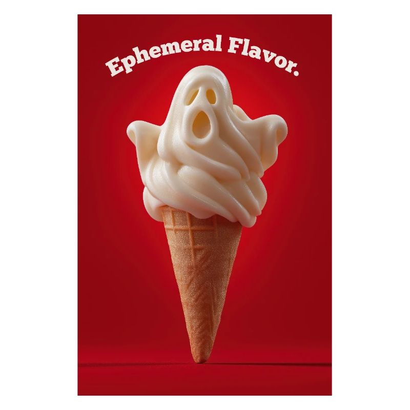 Ephemerer Geschmack Ghost Cone