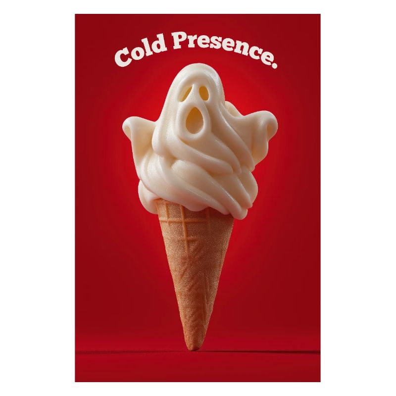 Cold Presence Ghost Cone