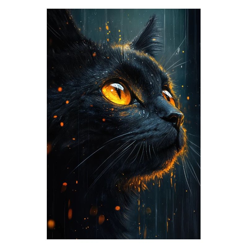 Illustration einer Katze