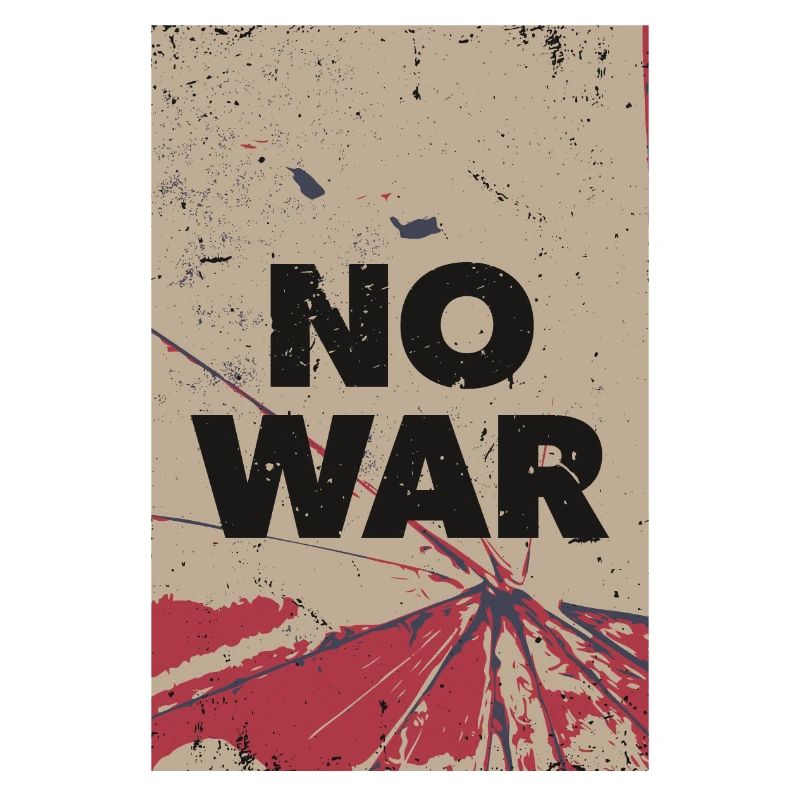 NO WAR - Statement against war
