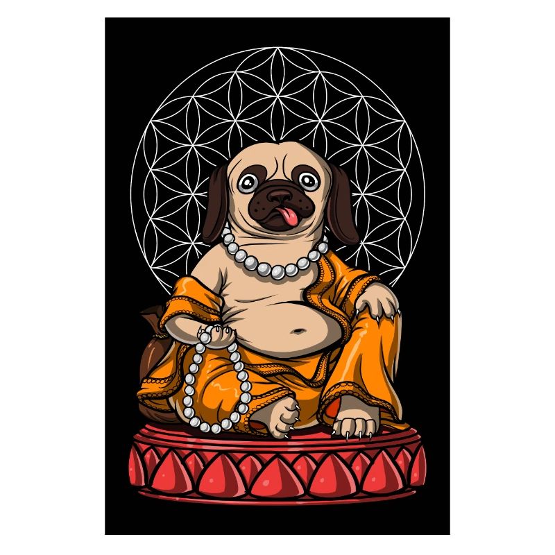 Mops Buddha 2 3 EU