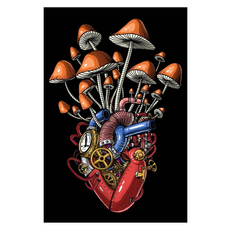 Champignons Steampunk