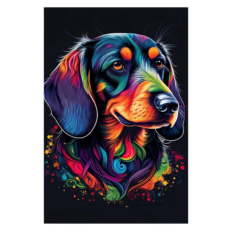 Teckel Teckel Couleurs de chien