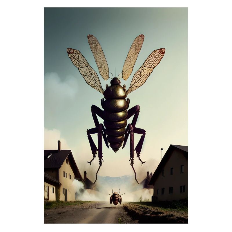Poster Insecte Géant