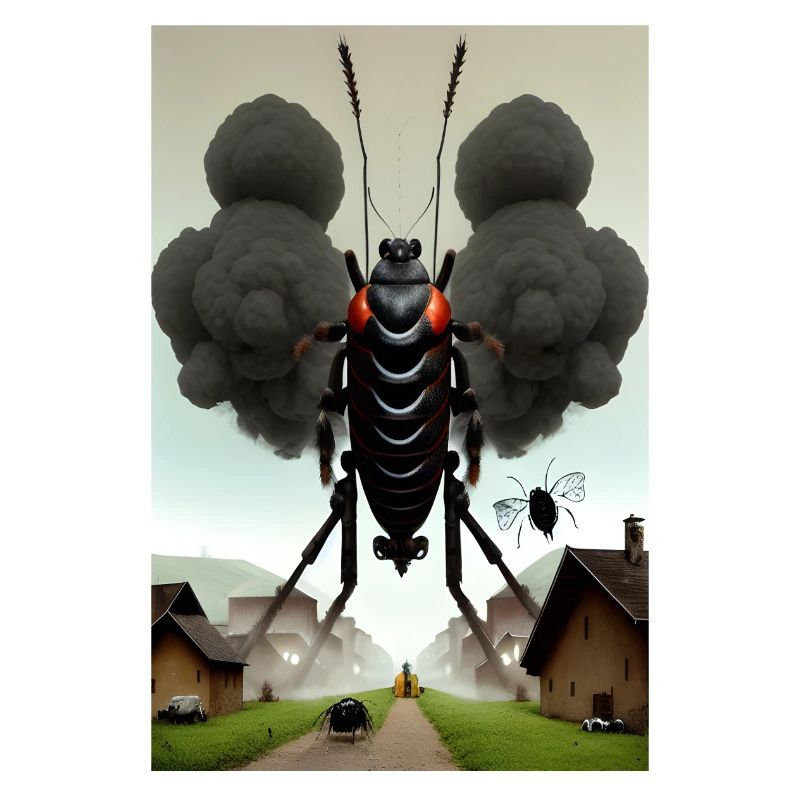 Poster Insecte Géant