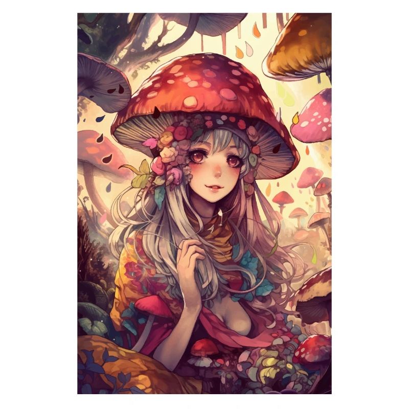 Anime Pilz Mädchen