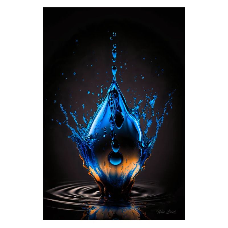 Drops blue 4