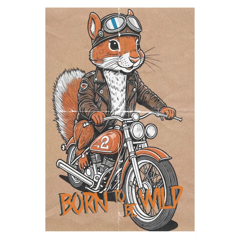 Biker Eichhörnchen
