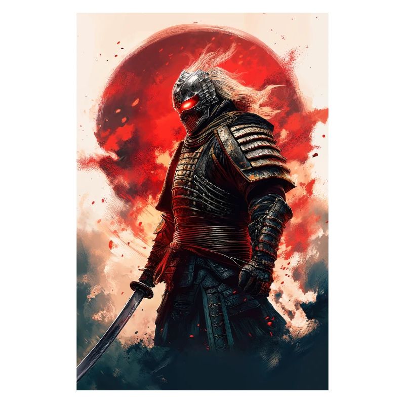 Blutmond-Samurai