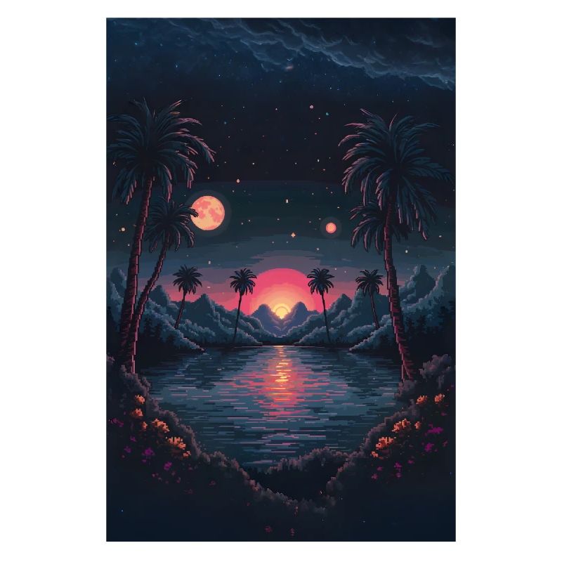 Pixel Sunset