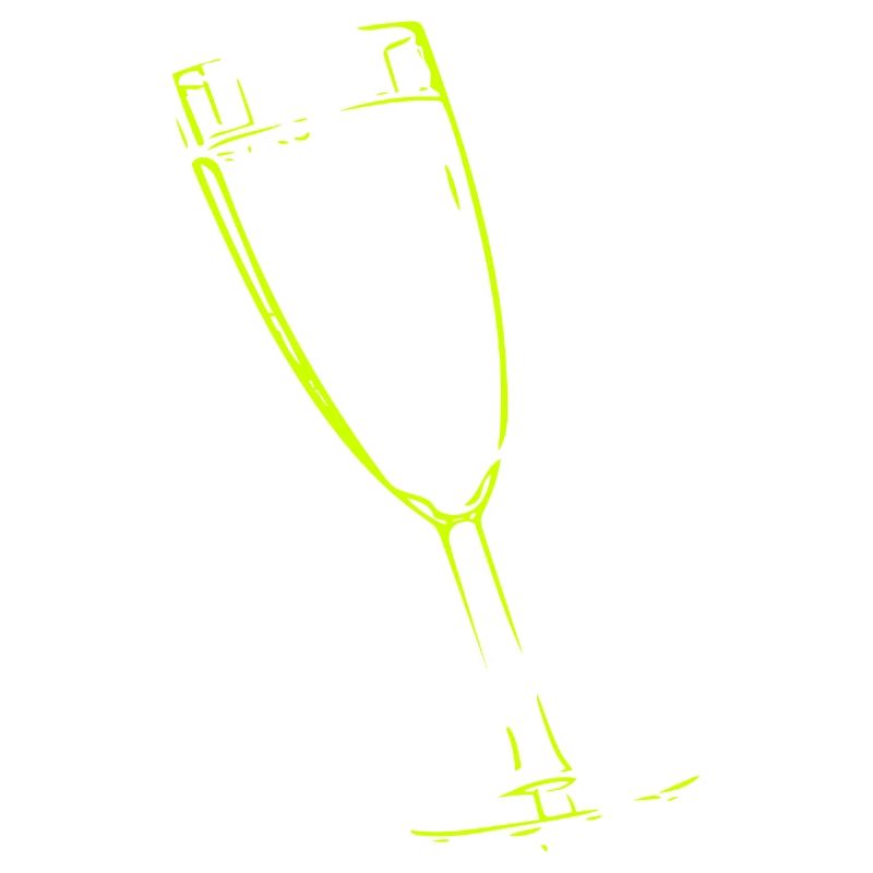 Abstract glass / line / green / pattern