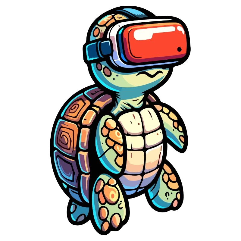 Virtuelle Hülle: Die VR-Schildkröte