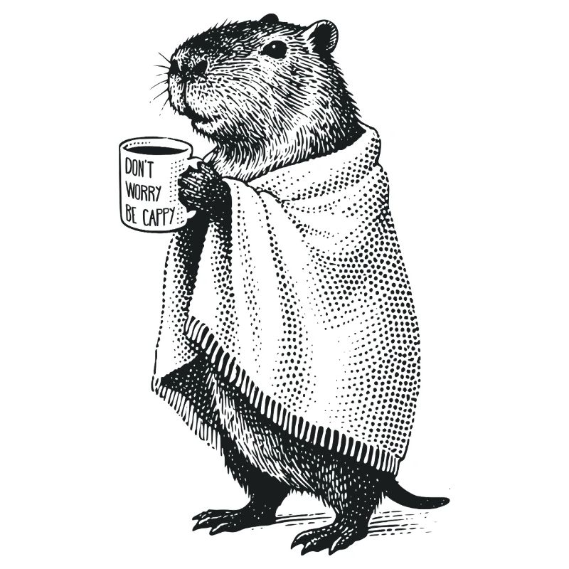 Don’t Worry Be Cappy - Automne Hiver Capybara