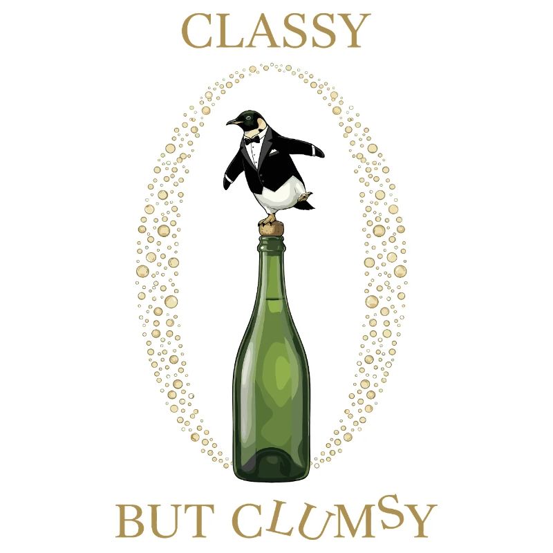 Classy Clumsy Penguin