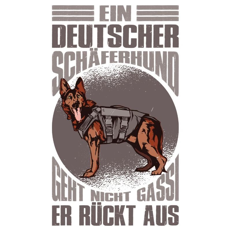 Schäferhund Geschenke Hund Herrchen Gassi