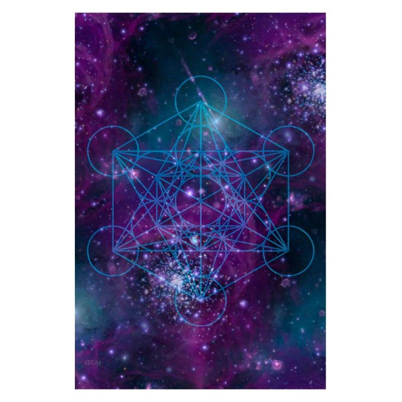 Sacred Geometry Metatron Cube Universe