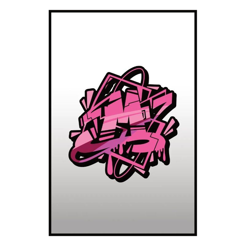 Graffitibuchstabe M