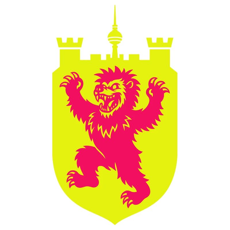 Berlin Dancing Bear Neon