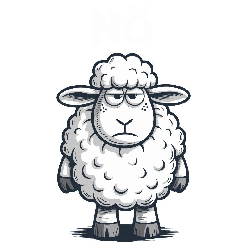 Lower Austria – Grumpy Sheep Humor Design