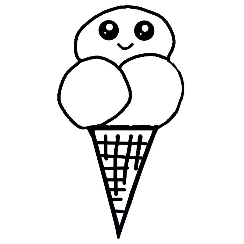 Eis Eiswaffel Eistüte Eiscreme Eiskrem