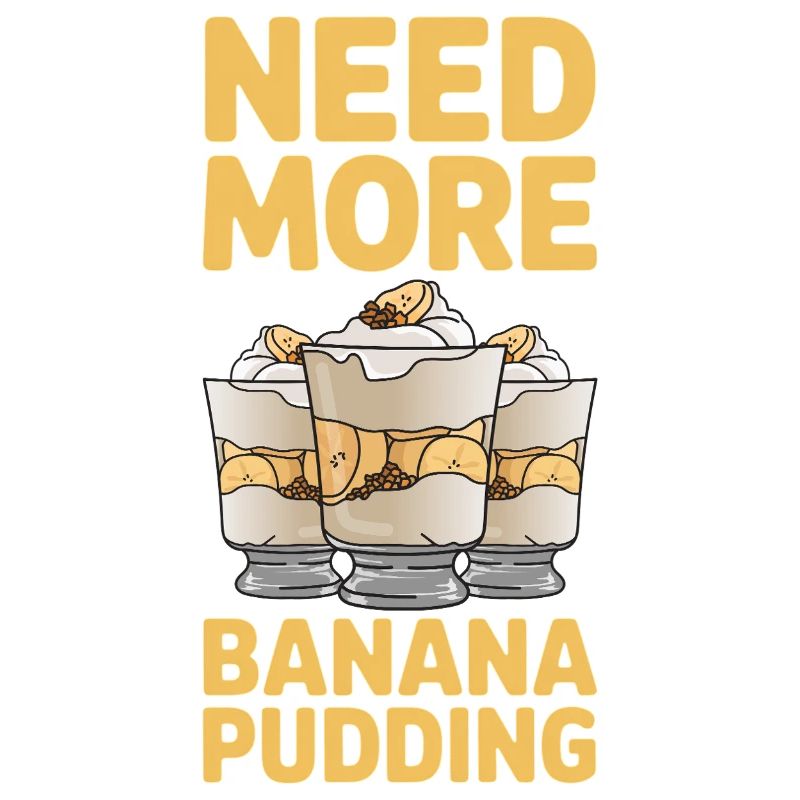 Cadeaux de pudding à la banane Pudding à la banane