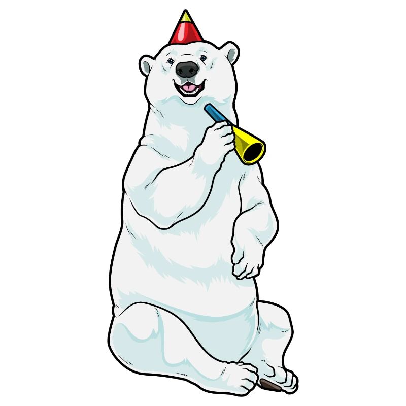 Polar Bear Birthday Toad