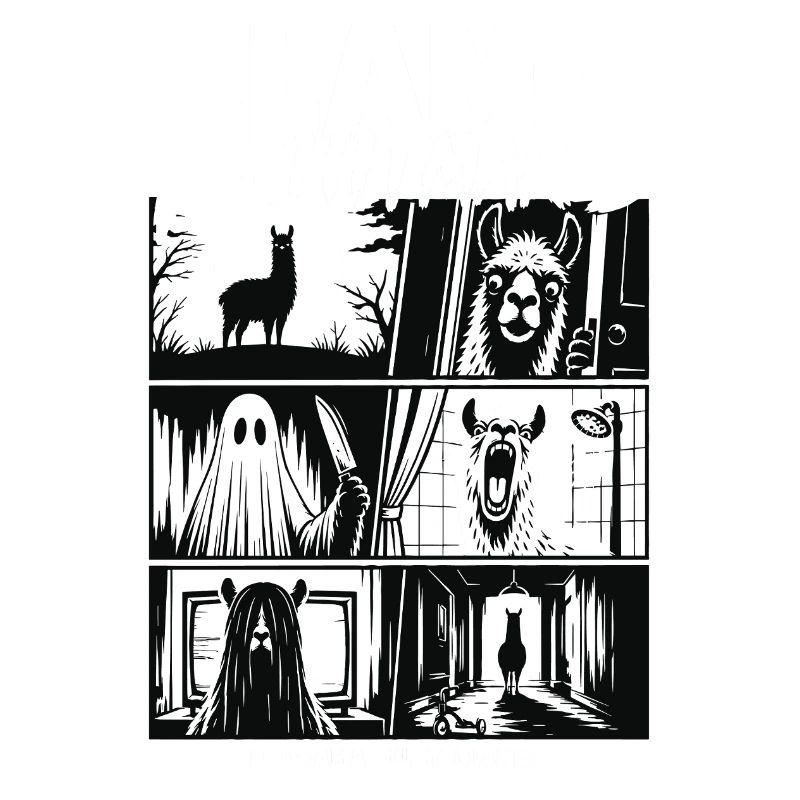 Llama Nightmares Horror Comic
